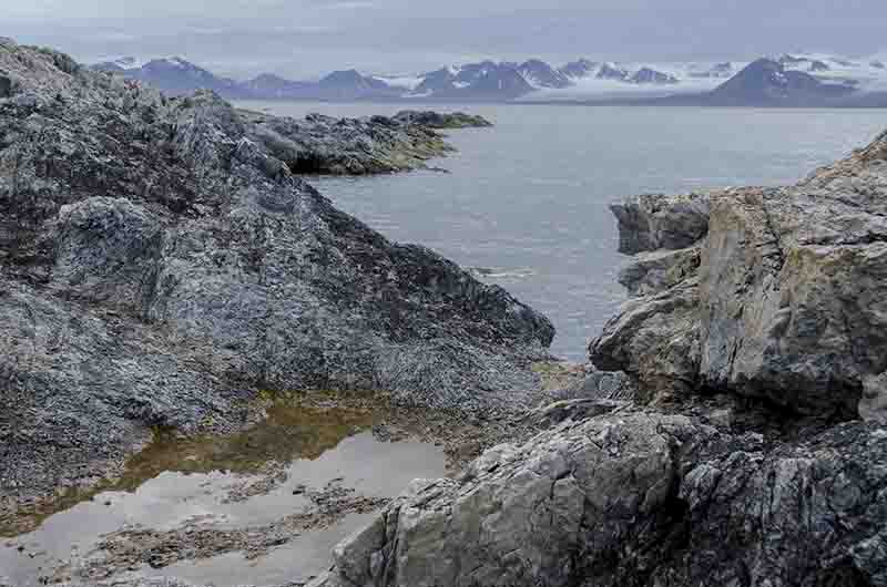161 - Noruega - islas Svalbard - isla de Spitsbergen - Midterhuken